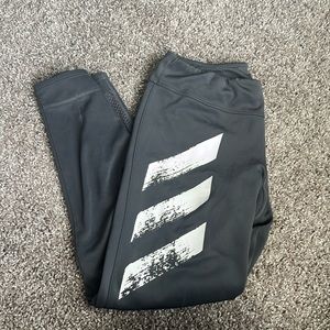 Adidas Gray Aeroready Running Leggings